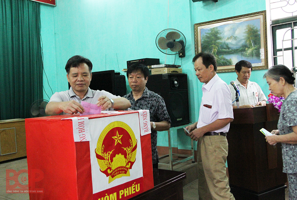 Bắc Giang: Ấn định số đơn vị bầu cử, số lượng đại biểu được bầu